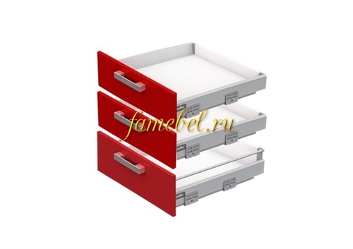 Ящики 3 на 80 B-BOX с доводчиком