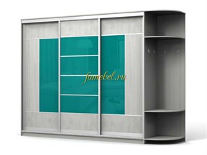 Колизей 3 шкаф-купе трёхдверный, Колизей 3 шкаф-купе трёхдверный,