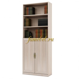 Шкаф книжный Карлос 026, размер 80х203х28 см