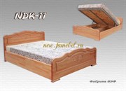 Кровать NDK 11 может быть с подъемным механизмом