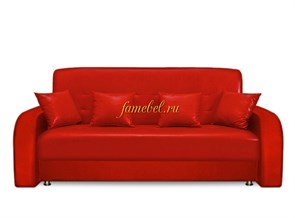 Диван Престиж 160х90 экокожа красная