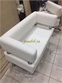 Диван business 1200х800 экокожа белый